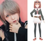 左から青木志貴、雷門瞬。 (c)大熊らすこ・芳文社／星屑テレパス製作委員会