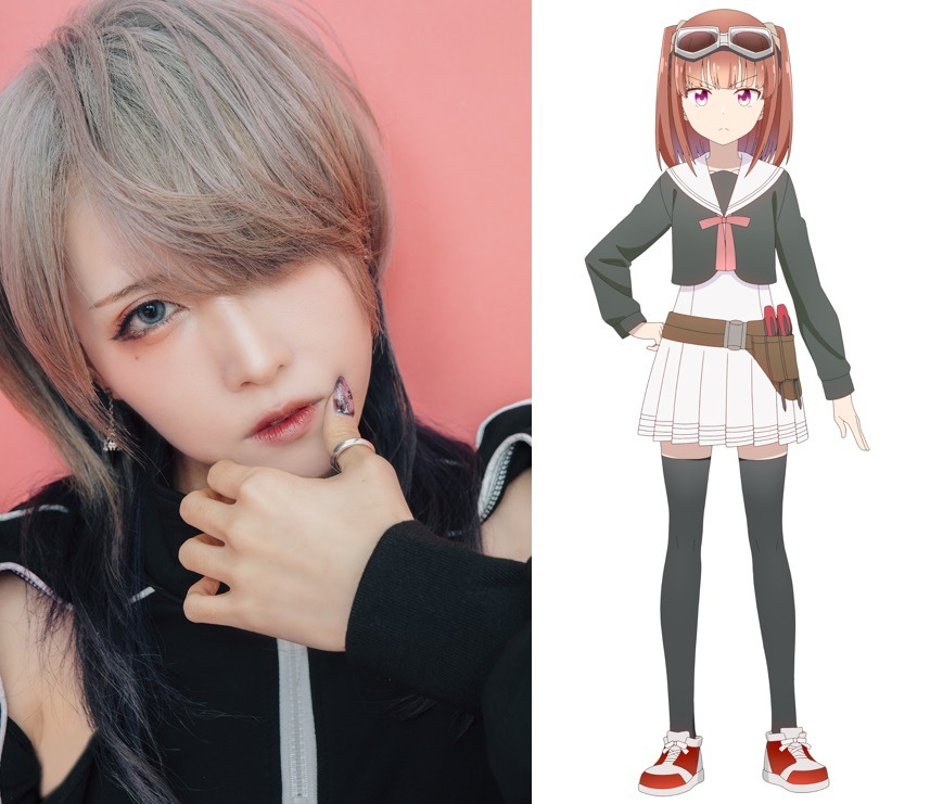 左から青木志貴、雷門瞬。 (c)大熊らすこ・芳文社／星屑テレパス製作委員会