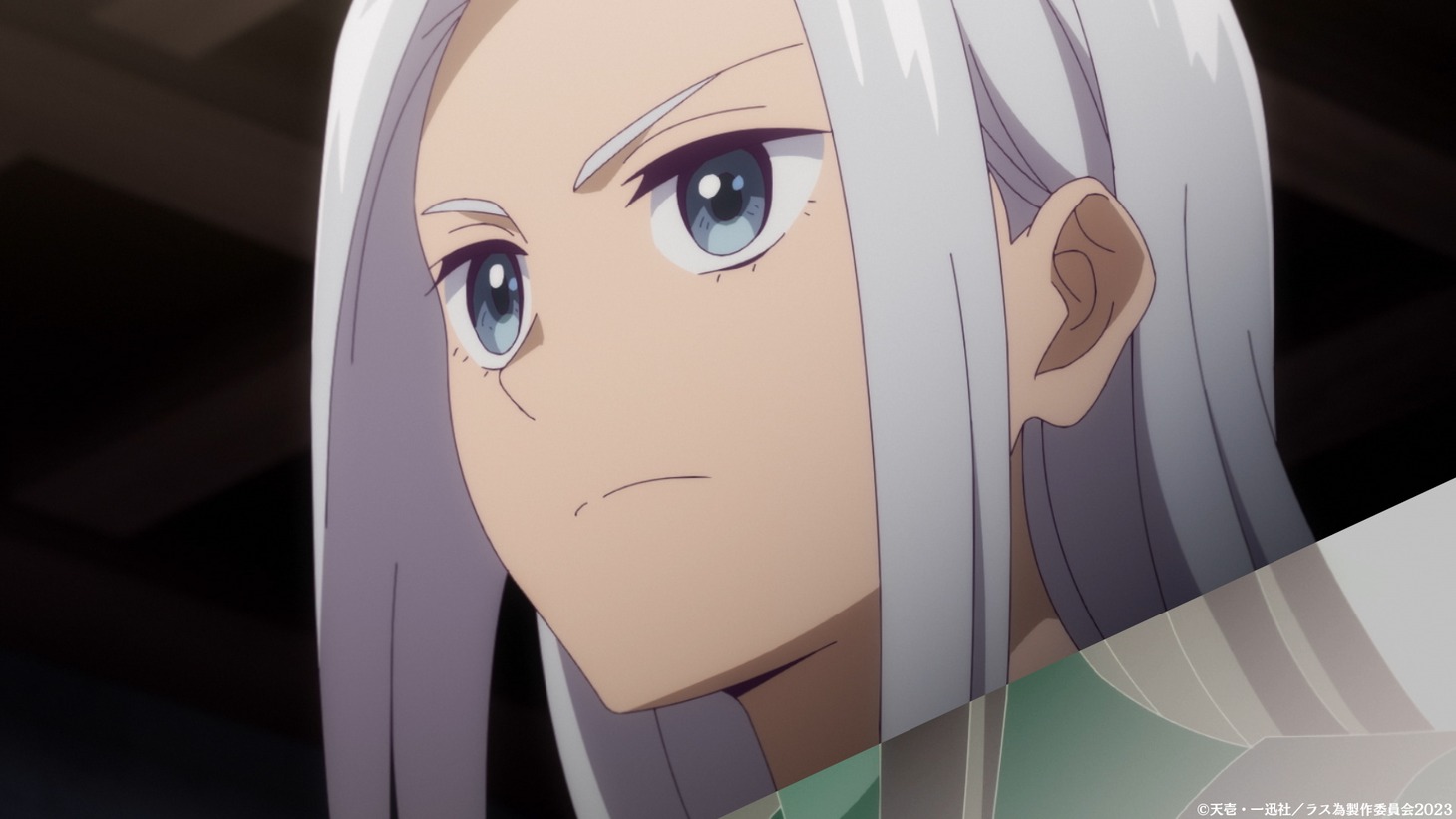 TVアニメ「悲劇の元凶となる最強外道ラスボス女王は民の為に尽くします。」第2弾PVより。(c)天壱・一迅社／ラス為製作委員会2023