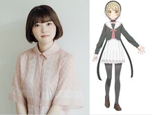 左から永牟田萌、宝木遥乃。  (c)大熊らすこ・芳文社／星屑テレパス製作委員会