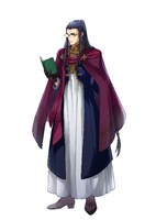 ヴィゼル（CV：所アヒージョ）。国際大学の教授で、アルトが務める王立図書館の館長でもある。頭脳明晰でアルトの頼れる上司。