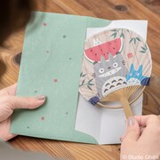 「となりのトトロ 竹うちわ豆だより 西瓜」