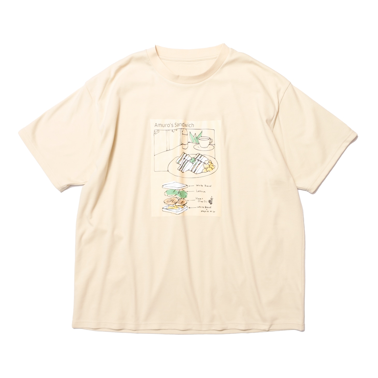 「Tシャツ 安室透モデル」（ベージュ）