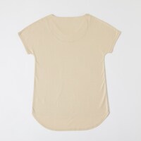 レディースカットソー（ベージュ）