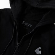 ジップアップパーカー（ブラック）