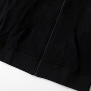 ジップアップパーカー（ブラック）