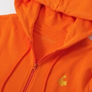ジップアップパーカー（オレンジ）