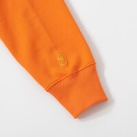 ジップアップパーカー（オレンジ）