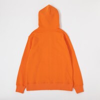 ジップアップパーカー（オレンジ）
