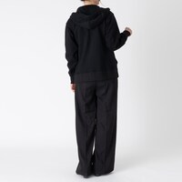 ジップアップパーカー（ブラック）