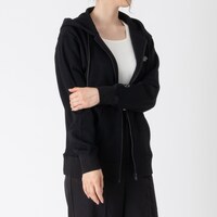 ジップアップパーカー（ブラック）