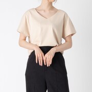 レディースカットソー（ベージュ）