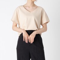 レディースカットソー（ベージュ）