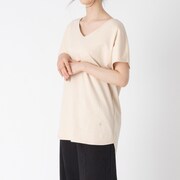 レディースカットソー（ベージュ）