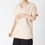 レディースカットソー（ベージュ）