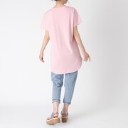 レディースカットソー（ピンク）