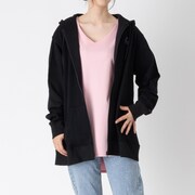 ジップアップパーカー（ブラック）