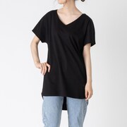 レディースカットソー（ブラック）