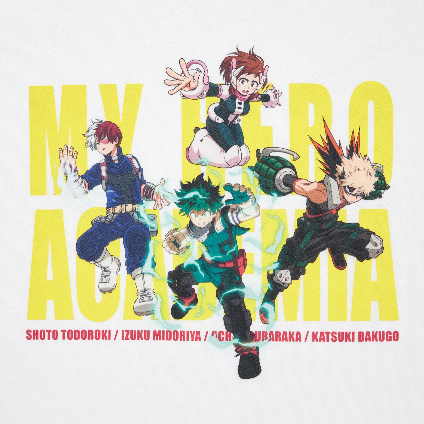 「『僕のヒーローアカデミア』UT グラフィックTシャツ」