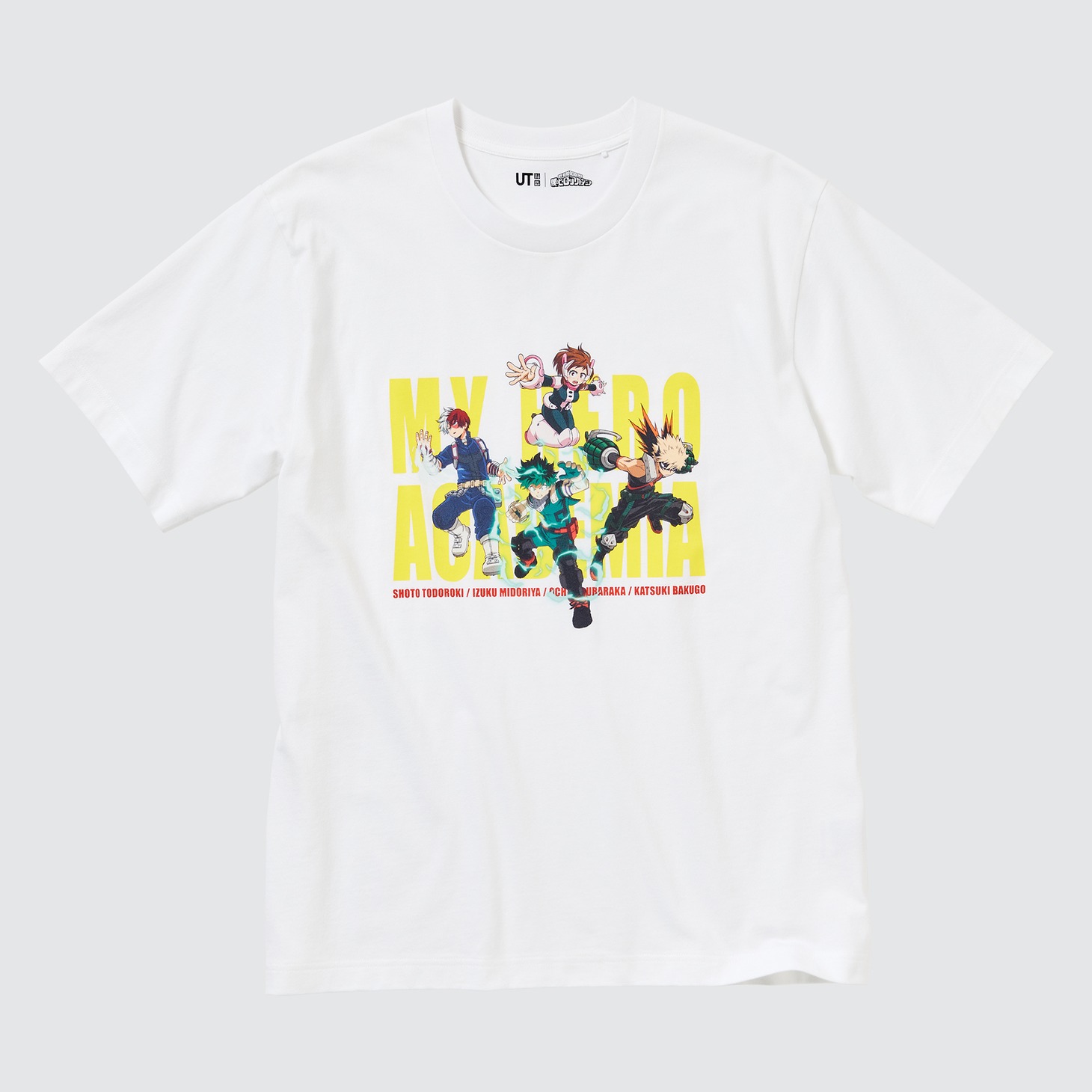 「『僕のヒーローアカデミア』UT グラフィックTシャツ」