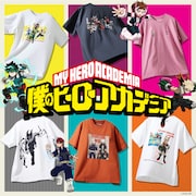 「『僕のヒーローアカデミア』UT グラフィックTシャツ」告知画像