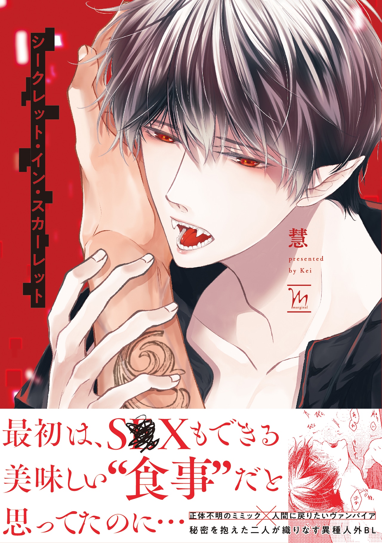 「シークレット・イン・スカーレット」（帯付き）