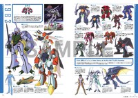 「サンライズワールド ワークス（メカアクション編 / 1977-1989）」のサンプルページ。