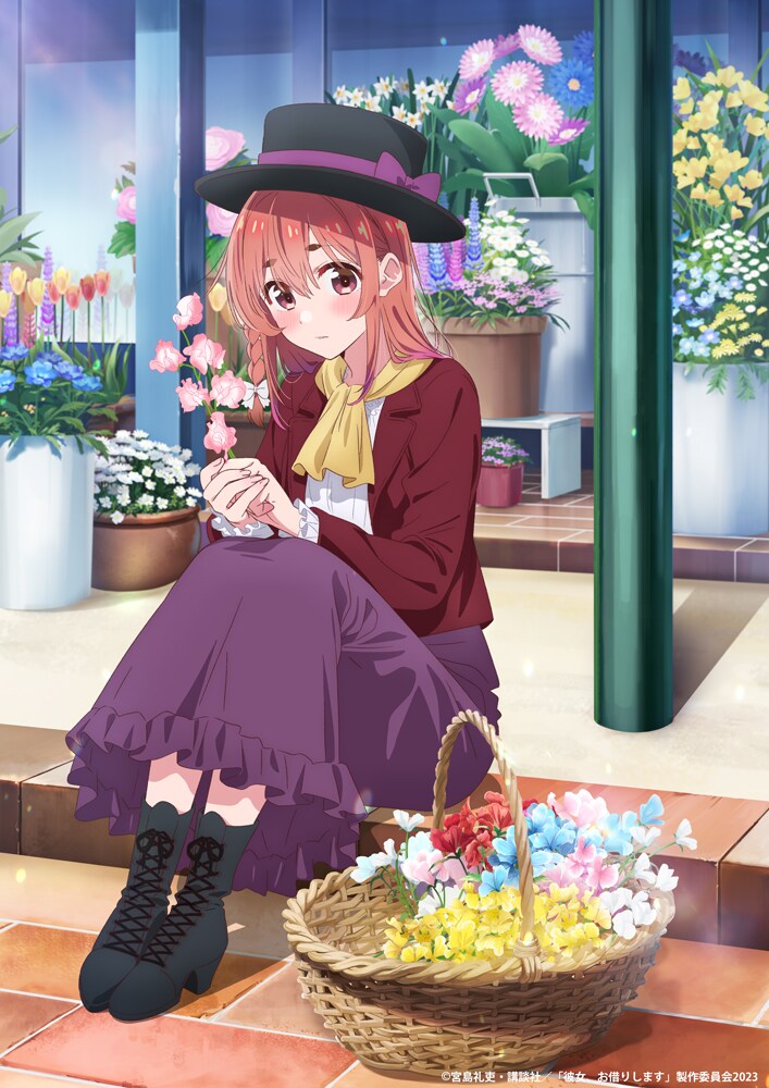 桜沢墨のデートシーンビジュアル。(c)宮島礼吏・講談社/「彼女、お借りします」製作委員会 2023