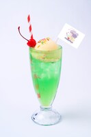 「クリィミーエンジェル☆クリームソーダ」（ノンアルコール）