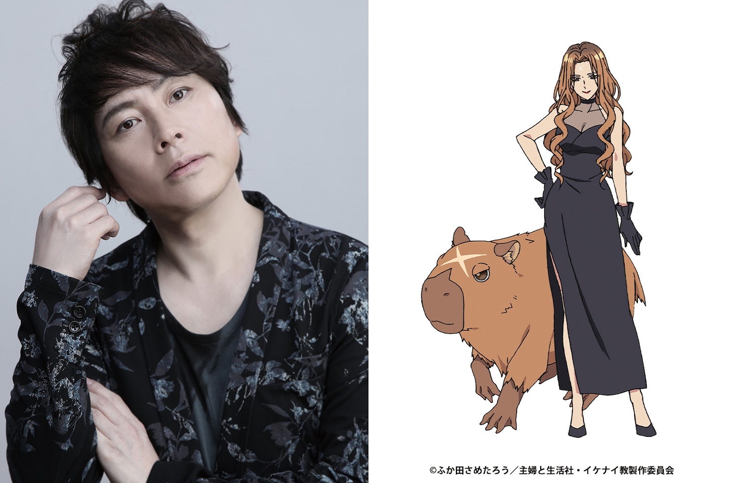 ゴウセツを演じる置鮎龍太郎。
