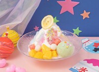 「よくばりハナちゃんのカラフルかき氷」