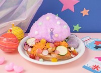 「おんぷのわたあめチキンオープンサンド」