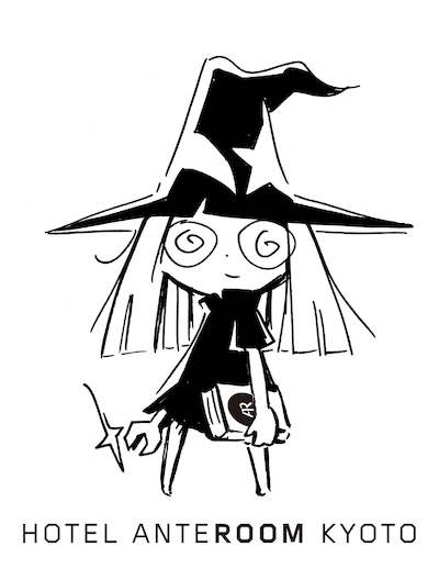 宿泊者には先着特典で未発表作品「世界の終わりの魔法使い 7 さまよえる双子（仮）」第1話の小冊子をプレゼント。画像の人物は、同作に登場する新キャラとのこと。