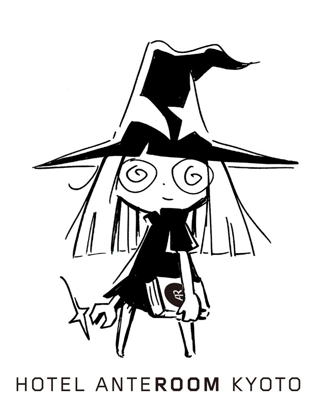 宿泊者には先着特典で未発表作品「世界の終わりの魔法使い 7 さまよえる双子（仮）」第1話の小冊子をプレゼント。画像の人物は、同作に登場する新キャラとのこと。