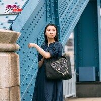 「ONOFFYFREE×ジョジョの奇妙な冒険 ダイヤモンドは砕けない 刺繍バッグ 吉良吉影」使用イメージ