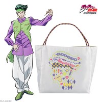 「ONOFFYFREE×ジョジョの奇妙な冒険 ダイヤモンドは砕けない 刺繍バッグ 岸辺露伴」