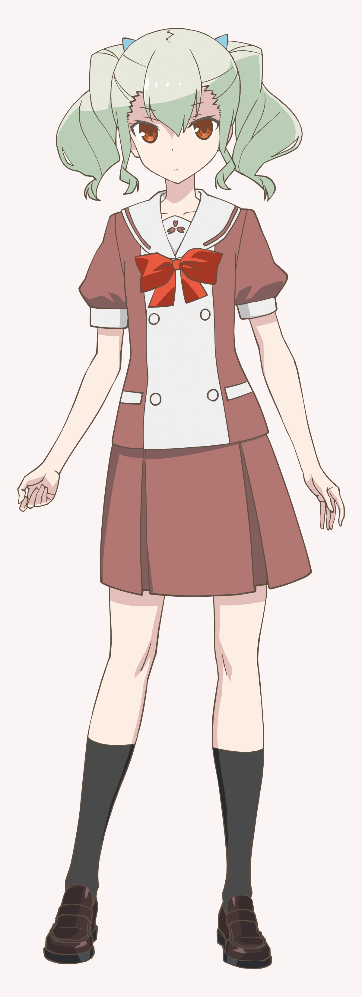 白銀刃（CV：長江里加）御伽女子高でナサが担当するクラスの委員長。
恋に悩んでいる。