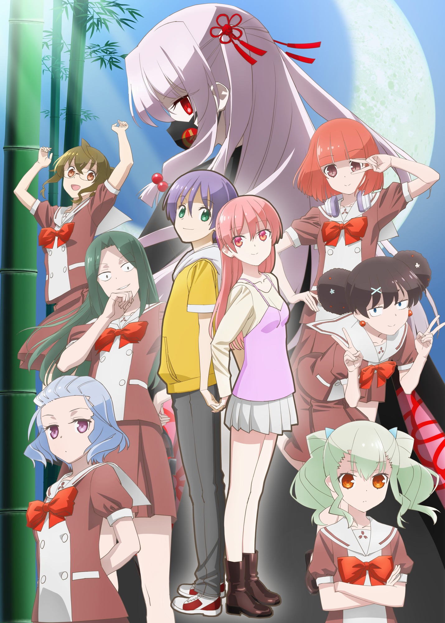 アニメ「トニカクカワイイ 女子高編」キービジュアル