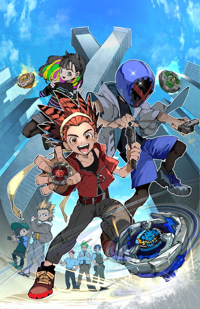 「BEYBLADE X」カット (c)HK,HM,PD,BBX,TX