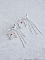 「ワールドトリガー キューブチャームイヤリング」