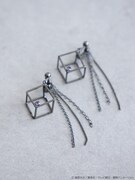 「ワールドトリガー キューブチャームイヤリング」