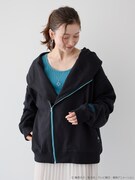 「ワールドトリガー ライダースパーカー」着用イメージ