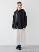 「ワールドトリガー ライダースパーカー」着用イメージ