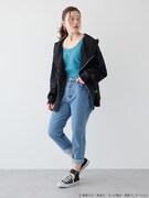 「ワールドトリガー ライダースパーカー」着用イメージ