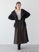 「ワールドトリガー ライダースパーカー」着用イメージ