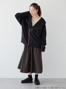 「ワールドトリガー ライダースパーカー」着用イメージ