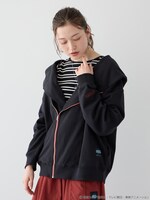 「ワールドトリガー ライダースパーカー」着用イメージ