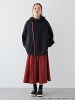 「ワールドトリガー ライダースパーカー」着用イメージ