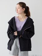 「ワールドトリガー ライダースパーカー」着用イメージ