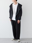 「ワールドトリガー ライダースパーカー」着用イメージ